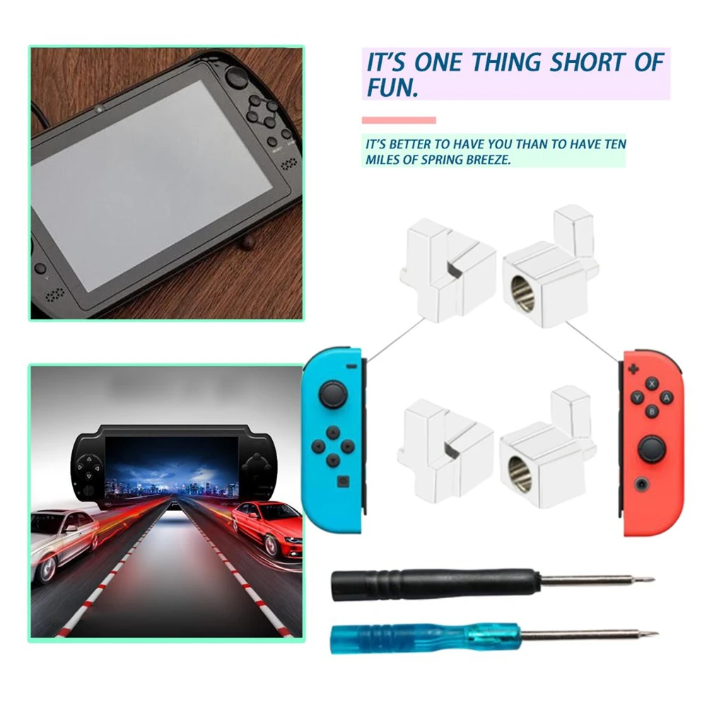 Запасные части замок пряжки из сплава для игрового контроллера NS Switch NX - купить по