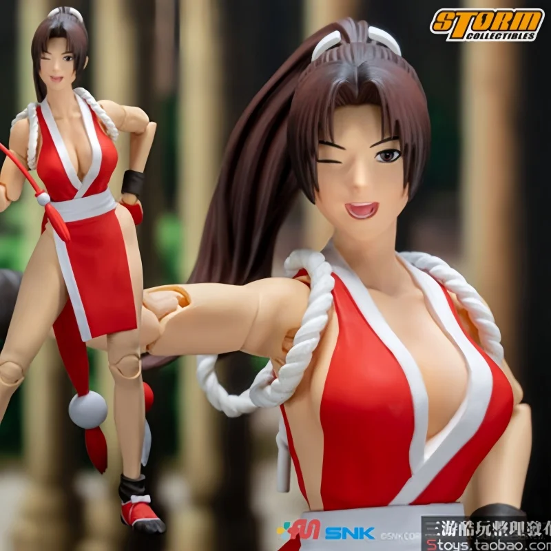 

In Stock Original Storm Toys 1/12 The King of Fighters '98 Ultimate Match Mai Shiranui Anime Collection Figures Model Gifts