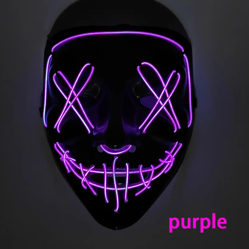 

Светодиодная маска для Хэллоуина