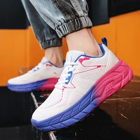 new casual sneakers breathable and comfortable mens running shoes couples outdoor casual shoes fashion all match sports shoes