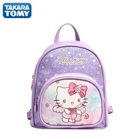 takara tomy hello kitty 2022 new girl backpack cartoon cute luxury brand girl schoolbag fashion trend kindergarten girl backpack