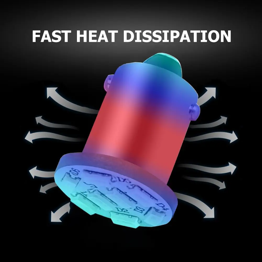 Светодиодная лампа BA9S 6 В/12 В/24 В 10 шт. 44 47 T11 T4W для пинбольной машины Автомобильная