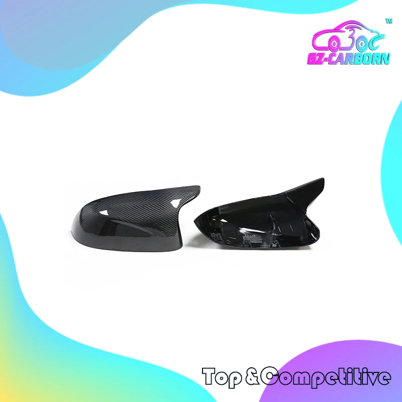 

Side Rearview Mirror Cover OEM/OX Horn/F85 Look/F95 Shape ABS/ABS+Real Carbon Fiber 2014-2018 For BMW X Series F25 F26 F15 F16