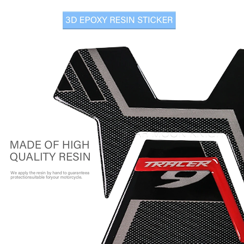 Для Yamaha Tracer9 GT TRACER 9 2021-наклейка на топливный бак из углеродного волокна с