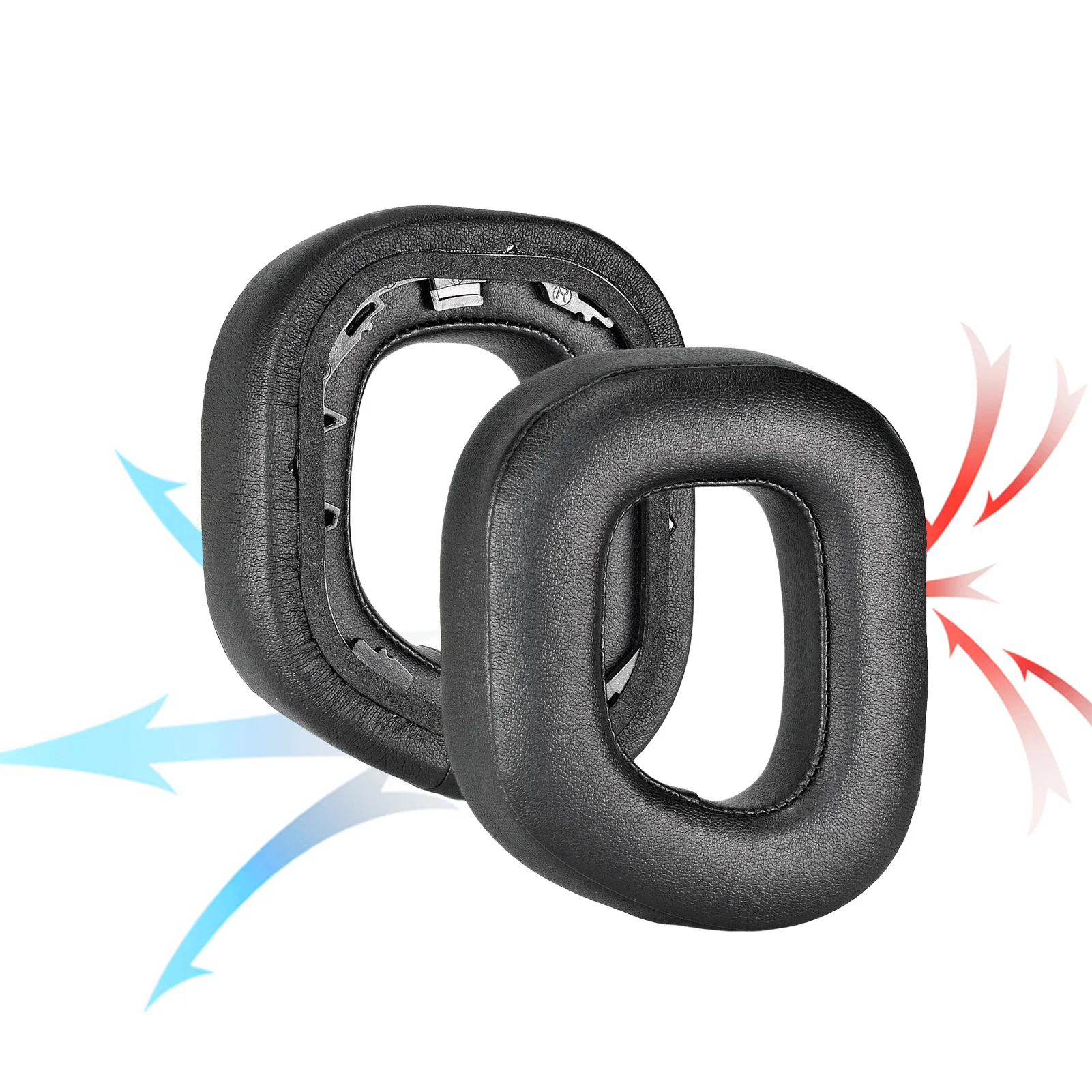 

2 Pcs Ear Pads For CORSAIR HS80 RGB Headphones Soft Foam Cushion Cup Earpad Cover High-Quality Earpads For Wireless Earphone