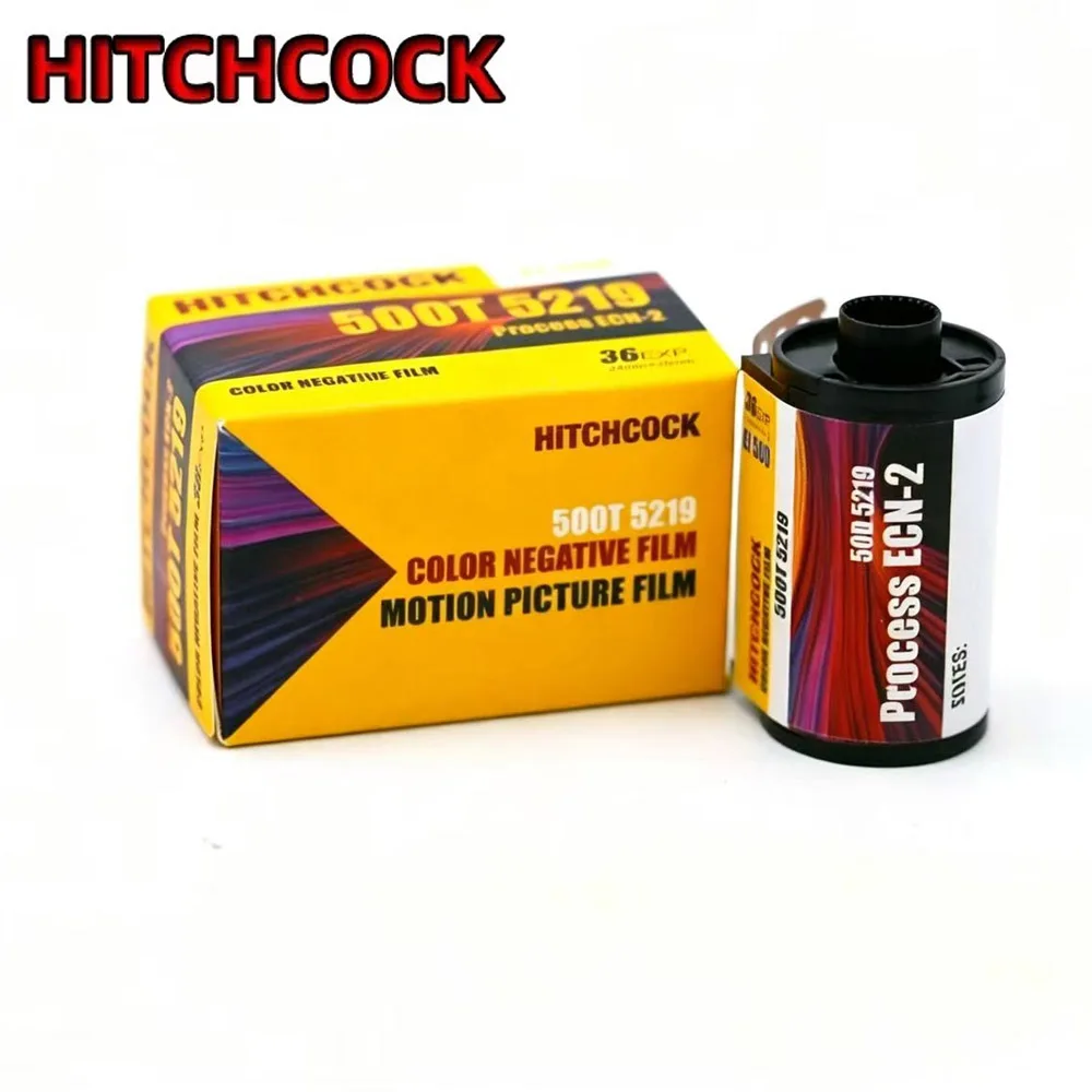 Фото Цветная пленка HITCHCOCK 500T 5219 135, 36 кадров на рулон, для кинескопов и пленочных камер Kodak Fuji 135, упаковка 1-10 рулонов №2