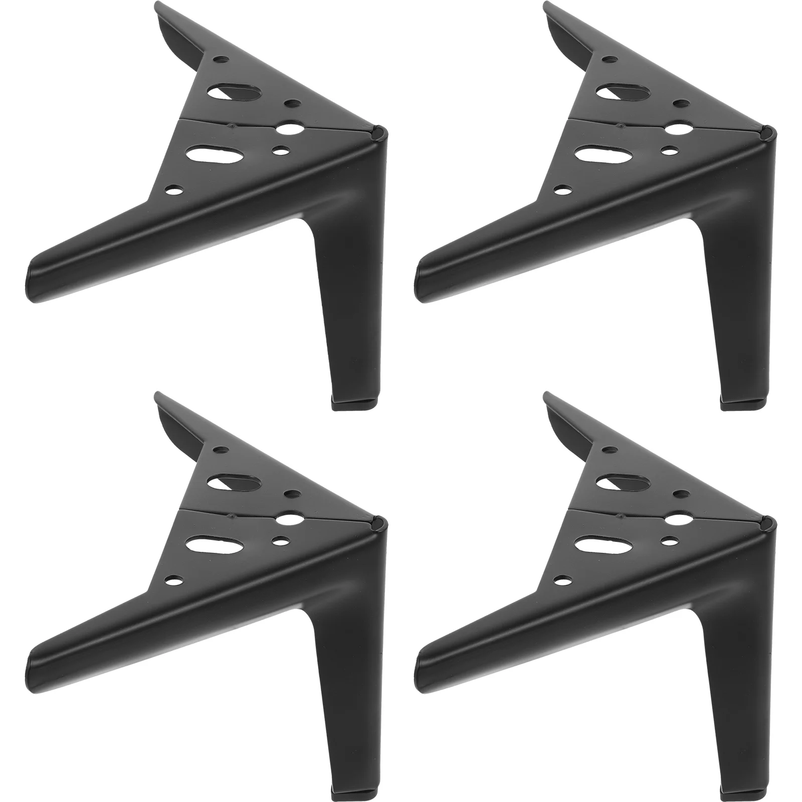 

4 Pcs Shoe Cupboard Furniture Legs Bed Replacement Table Shoebox Couch Dresser Feet Metal Cabinet