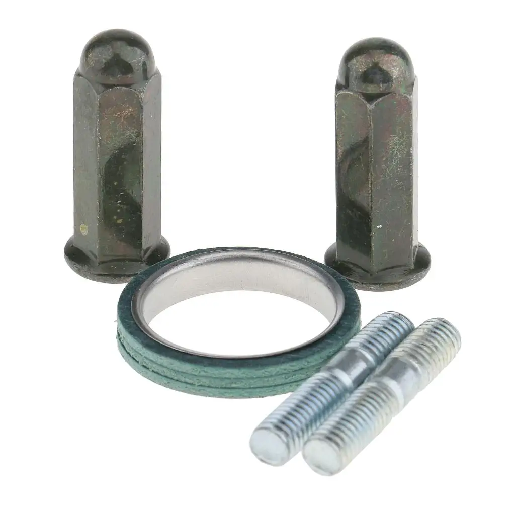 

1 Set Exhaust Studs Nuts Gaskets for GY6 50-150cc QMB139 Engine Scooter