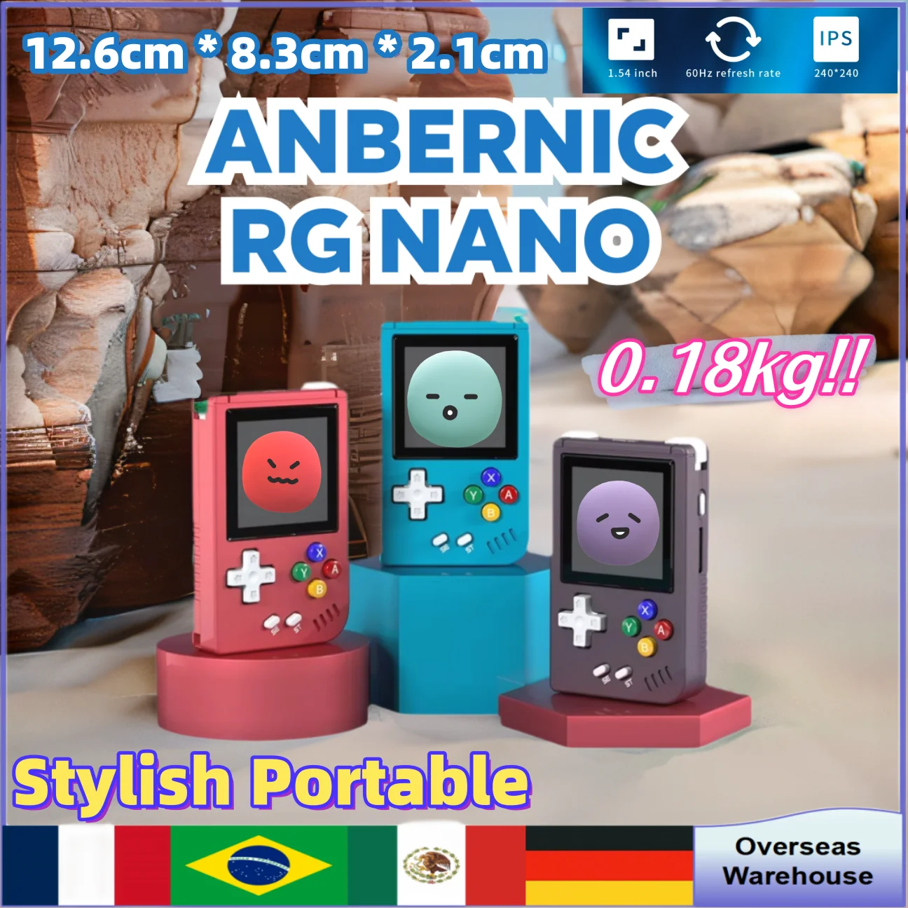 Игровая консоль ANBERNIC RG Nano Mini