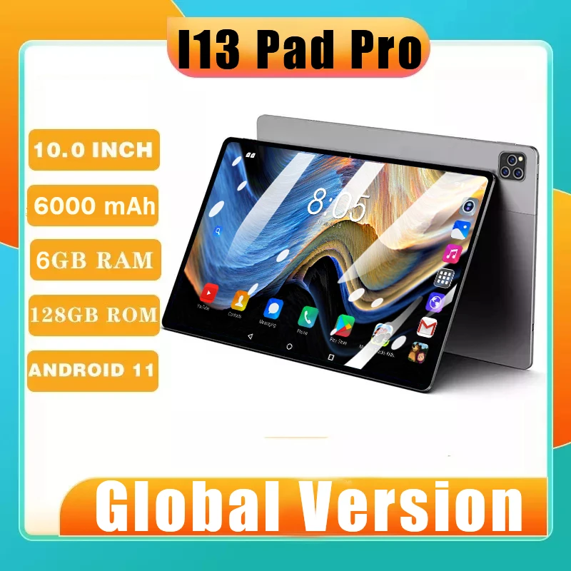 

Планшет I13 Pad Pro, 10 дюймов, 12 + 512 ГБ, MTK6797, 10 ядер, Android 10