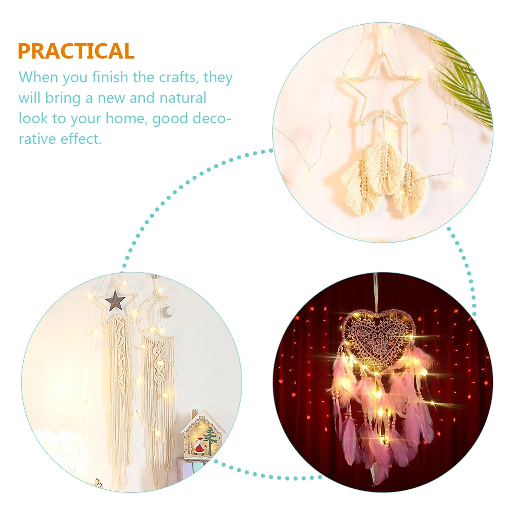 16 шт. металлические обручи Ловец снов венок принадлежности для самостоятельного