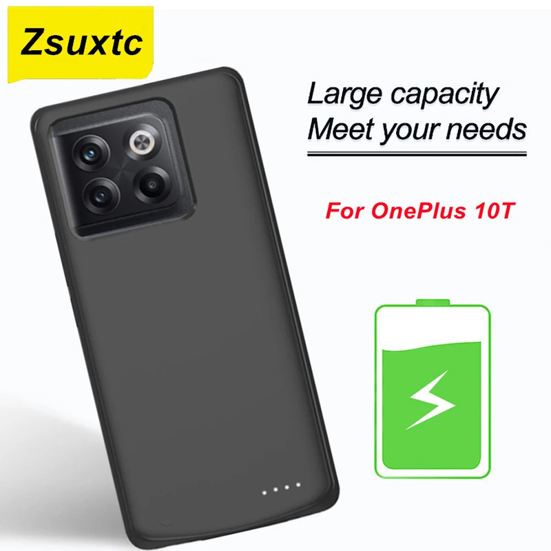 

6800Mah Battery Charger Case For OnePlus 10T Phone Bag Cover OnePlus10T Power Bank For OnePlus 10T Battery Case Cases