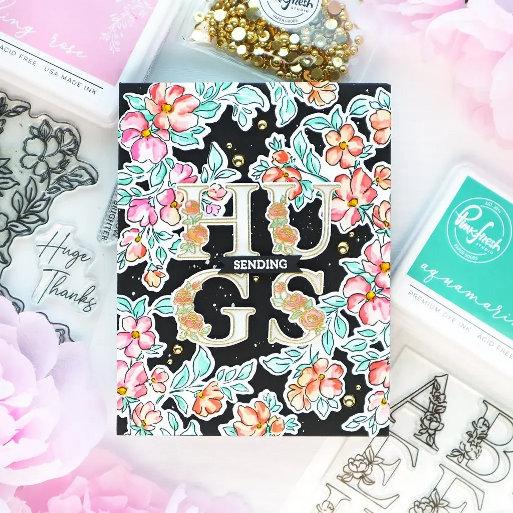 Многослойный трафарет с цветущей веткой цветочные штампы и металлические для