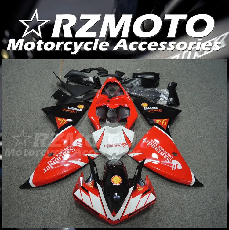 

Новый комплект обтекателей из АБС-пластика для мотоцикла и велосипеда, подходит для YAMAHA YZF - R1 2009 2010 2011 09 10 11, кузов красного цвета