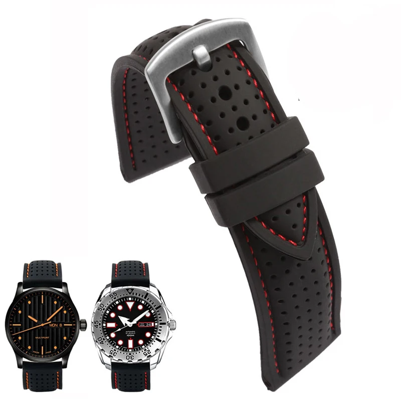 

Силиконовый ремешок для часов Casio, водонепроницаемый браслет с изображением рыбки-знака, геймпад MTP1374, Спортивная резина, универсальный бра...