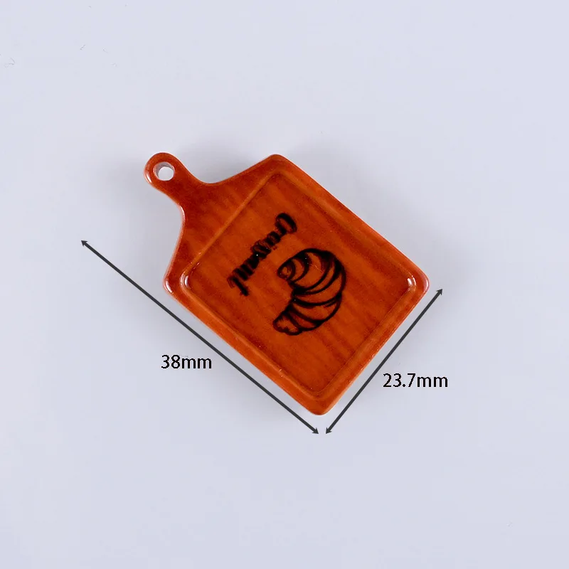 Кабошоны из смолы имитация хлеба 100 шт.