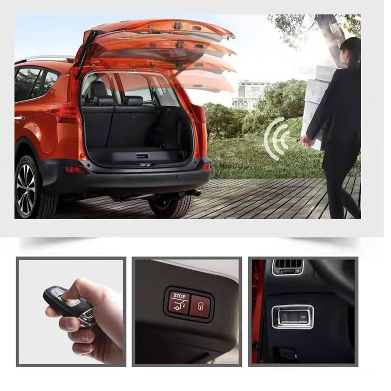 Фото Горячая Распродажа для Audi Q3 2013-2017, электрическая задняя дверь, подъемная дверь, автомобильный багажник, обнаружение препятствий, мягкое закрытие №4