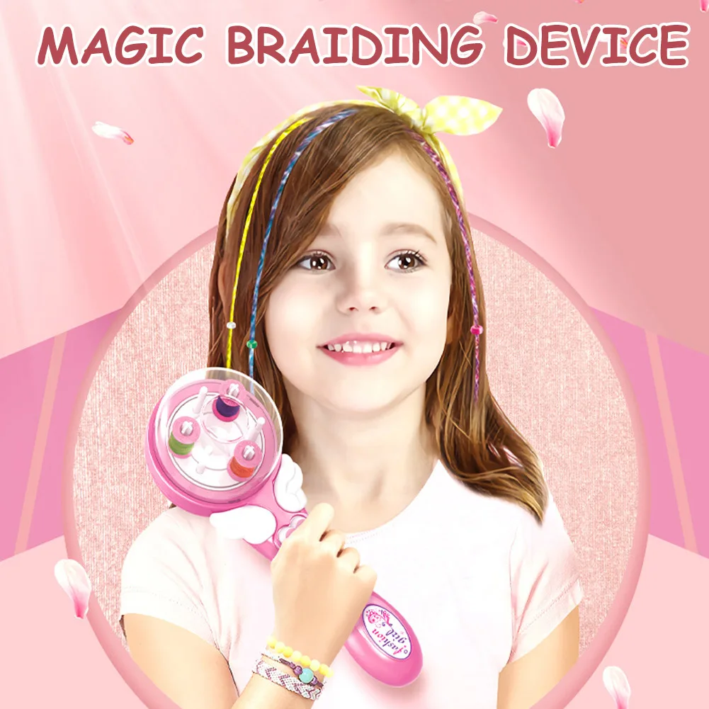 

Electric Automatic Hair Braider DIY Braiding Hairstyle Tool Twist Braider Machine Hair Braid Weave Toys For Girl Child Gift