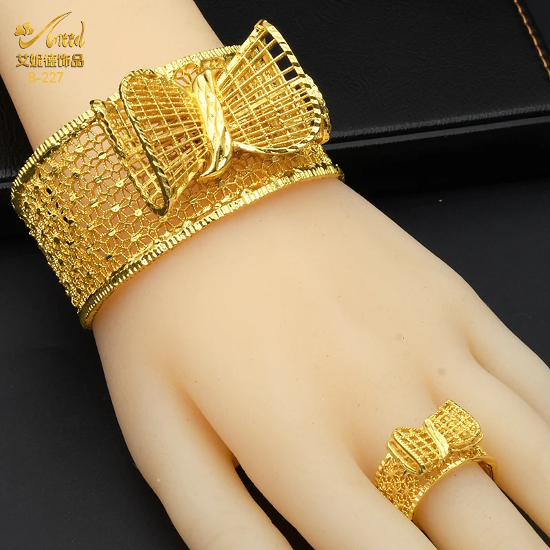 Африканский новый браслет ANIID 2022 с кольцом для женщин нигерийская Свадебная