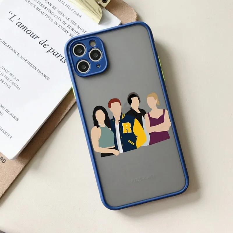 Чехол для телефона American TV Riverdale South Side IPhone 13 12 11 Mini Pro Max XS X XR 8 7 Plus цветной чехол -