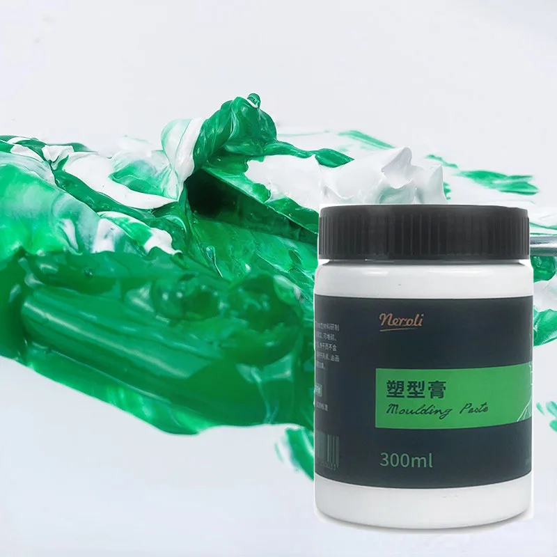 300ml Quartz Sand Acrylic Texture Painting Shaping Paste Oil Painting Three-dimensional Thickening Fast Drying Sculpture Medium