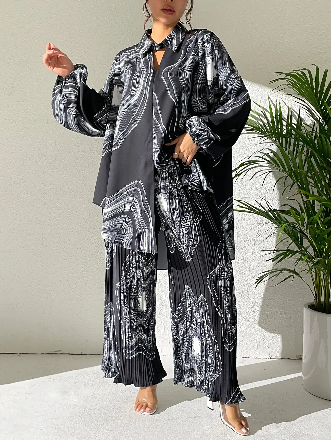 

2023 элегантные женские спортивные костюмы, свободный комплект из двух предметов, женские брюки, топы оверсайз