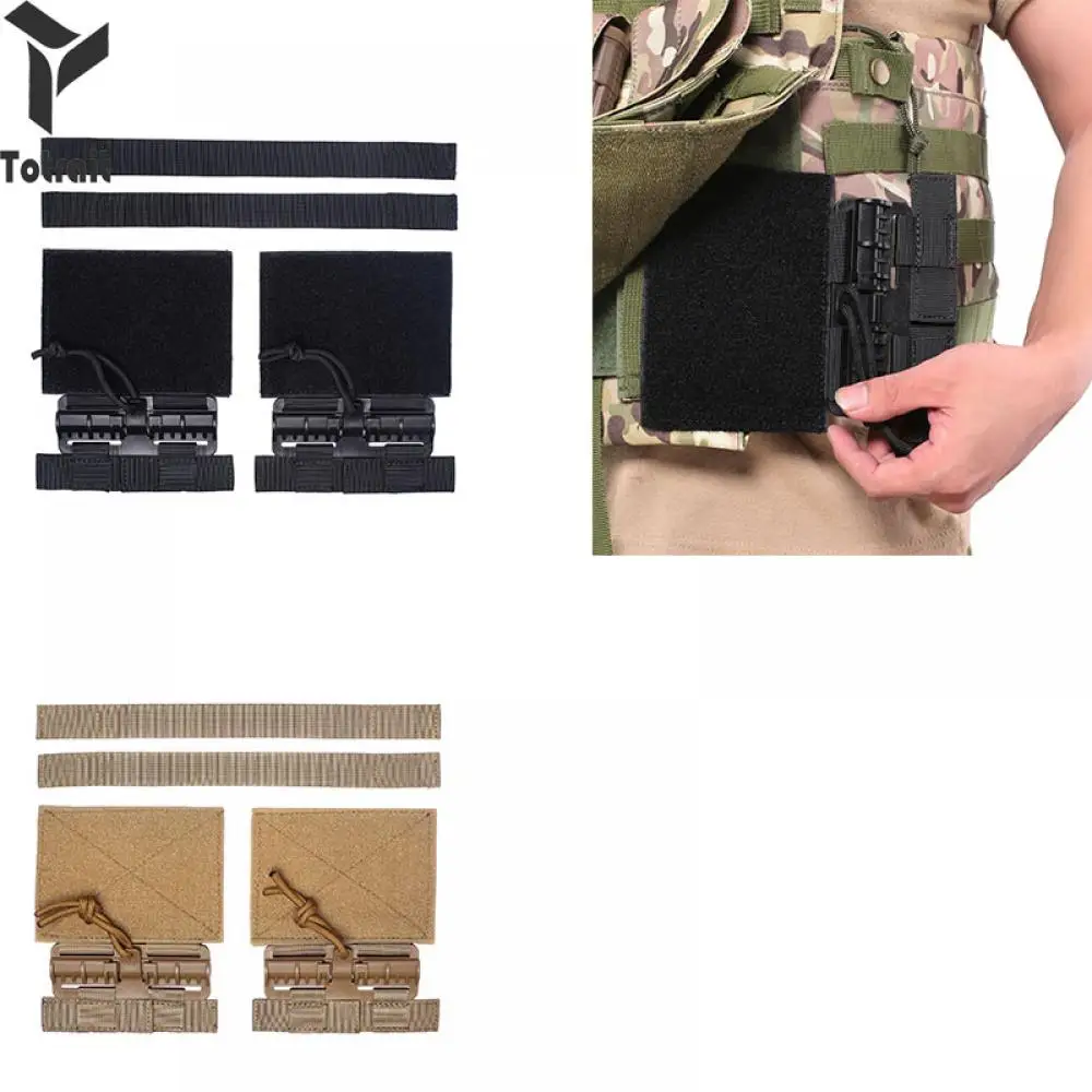 

Tactical New TOtrait High Quality Vest Quick Release Buckle Set Molle Quick Removal Buckle Pouch