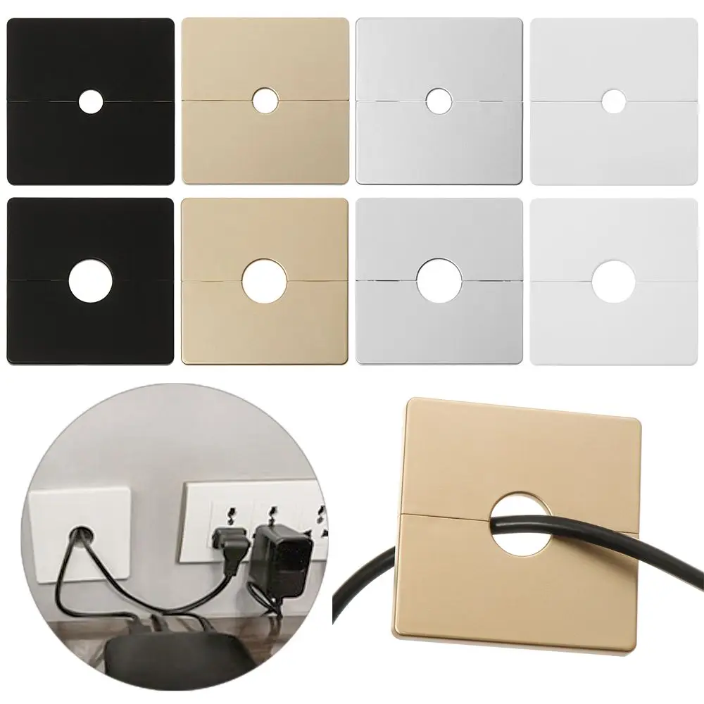 

Hardware Decorative Furniture Snap-on Panel Protective Wall Wire Hole Covers Vents Decor Cap Reserved Hole Cover