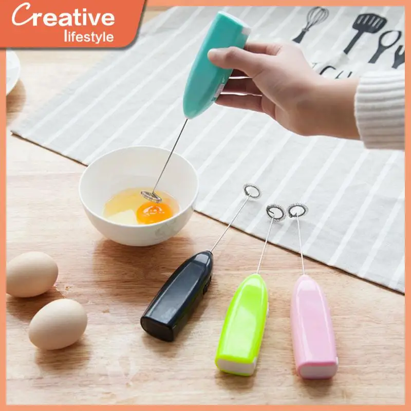 

Handheld Cream Beater Mini Creamer Agitator Milk Coffee Frother Electric Egg Beater Kitchen Cooking Gadgets Accessories Portable