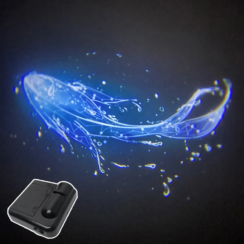 Креативная проекционная лампа с рисунком Кита |