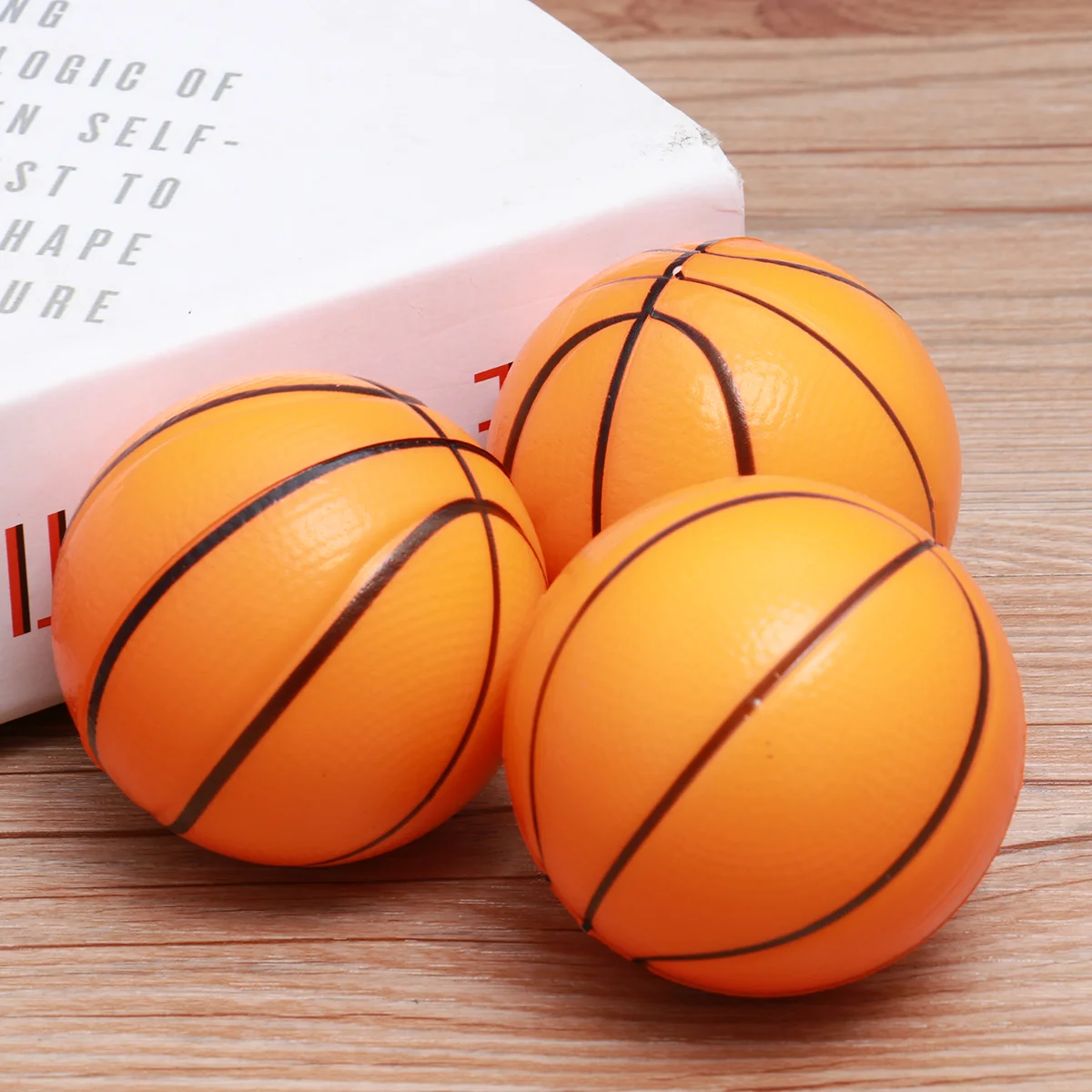 

10 PCS Toy Stress Balls Squeeze Basketballs Football Favor Toys Mini Sports Child