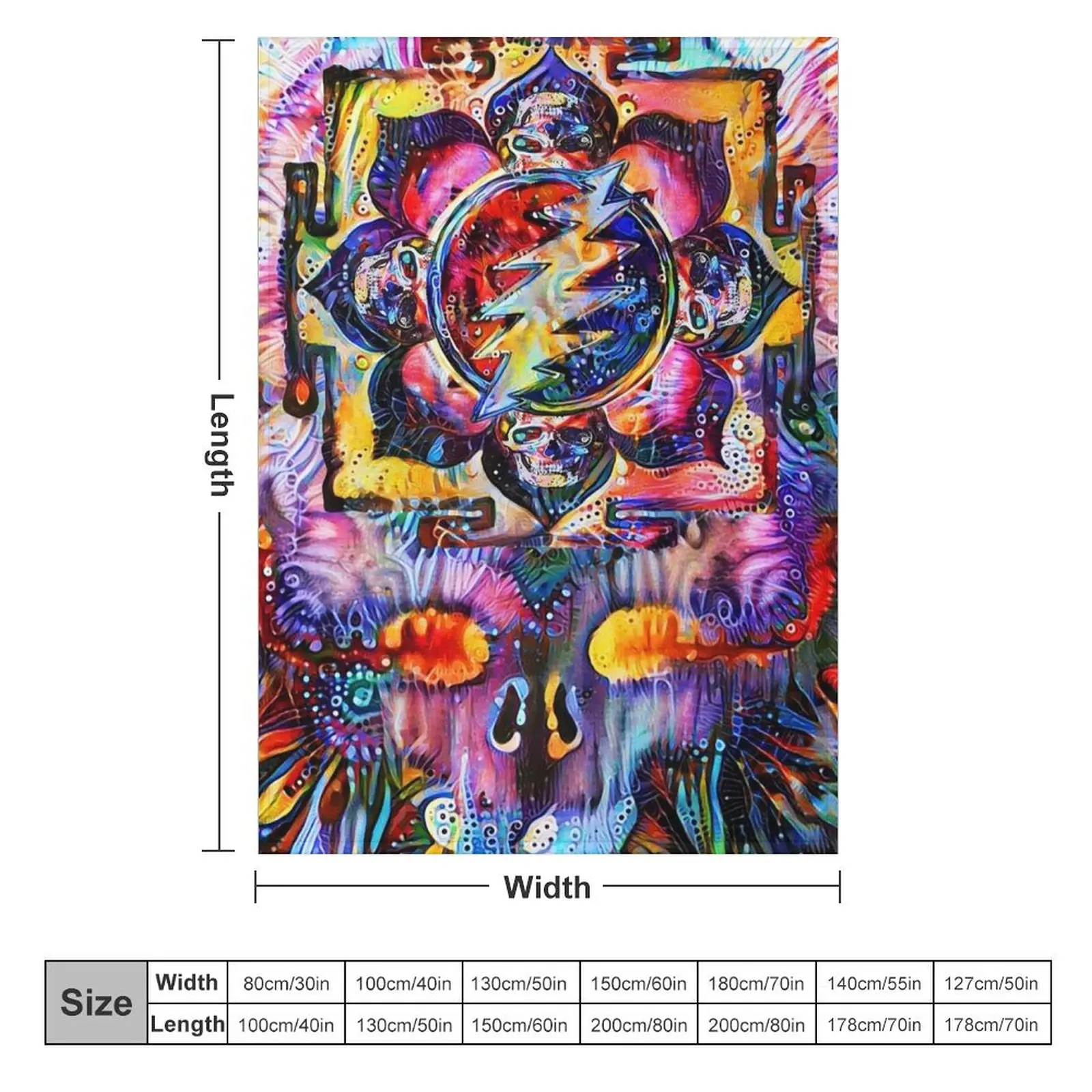 Sahasrara Yantra Bolt плед одеяло рождественские подарки пушистые мягкие большие аниме