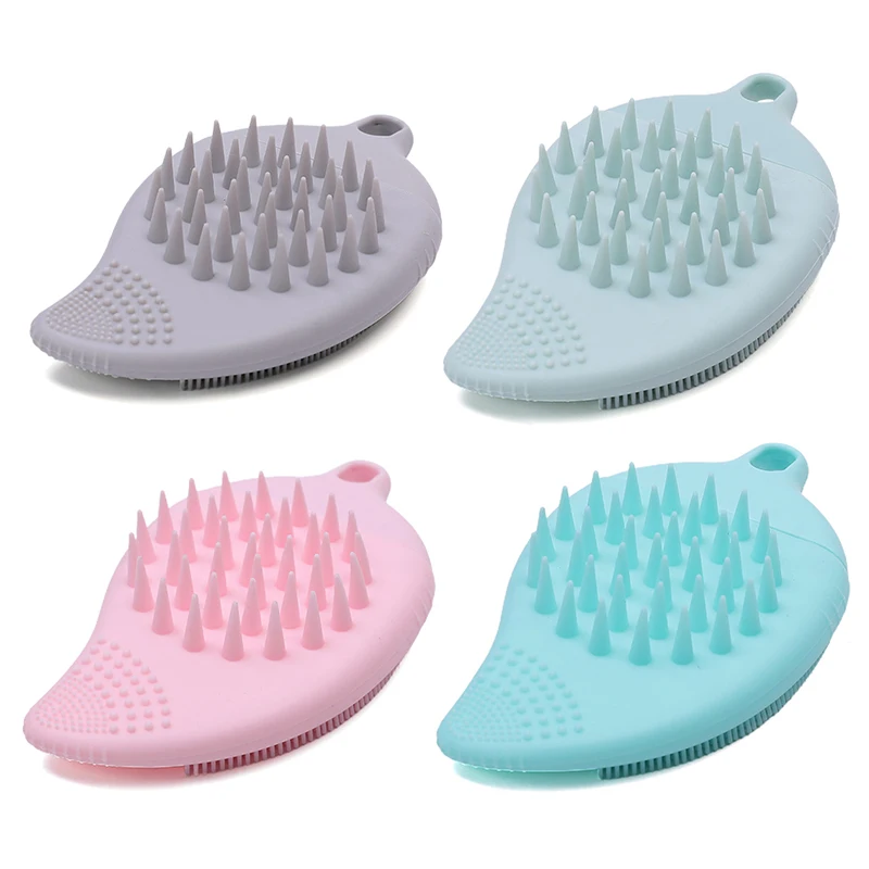 

1PC Facial Makeup Sponge Cleanser Blackhead Facial Clean Silicone Shampoo Brush Shower Massage Wash Pad Face Exfoliating Brushes