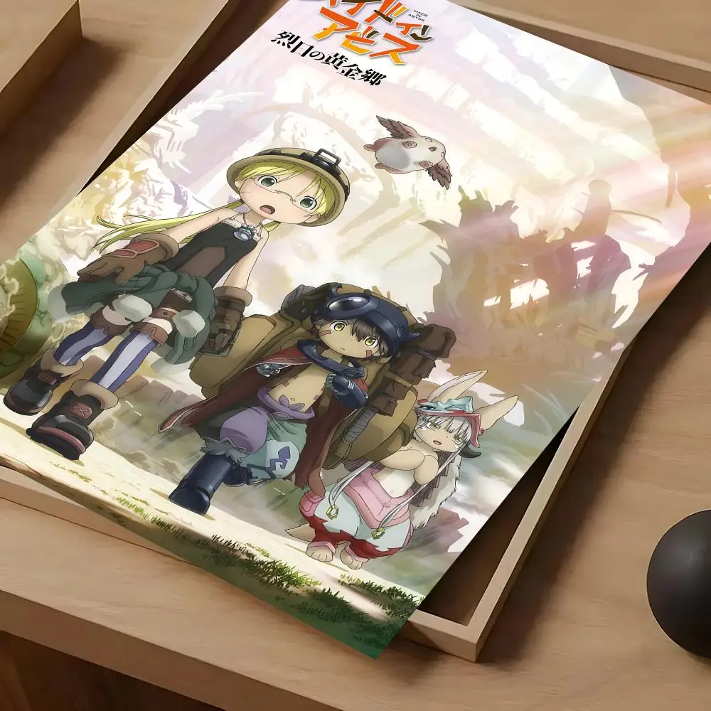 Постер «Made In Abyss» для самостоятельной печати, водонепроницаемая самоклеящаяся художественная бумага, наклейка для кофейни, бара, декора стен комнаты (art.: 3920da7ee20d4) - 3920da7ee20d4