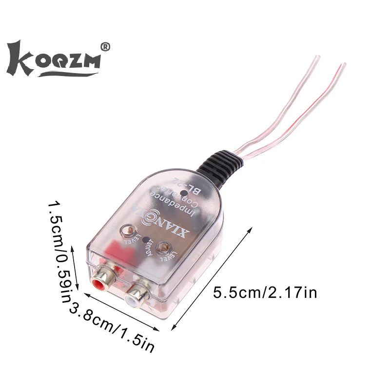 Адаптер для автомобильного динамика на RCA аудиоусилитель с высоким и низким