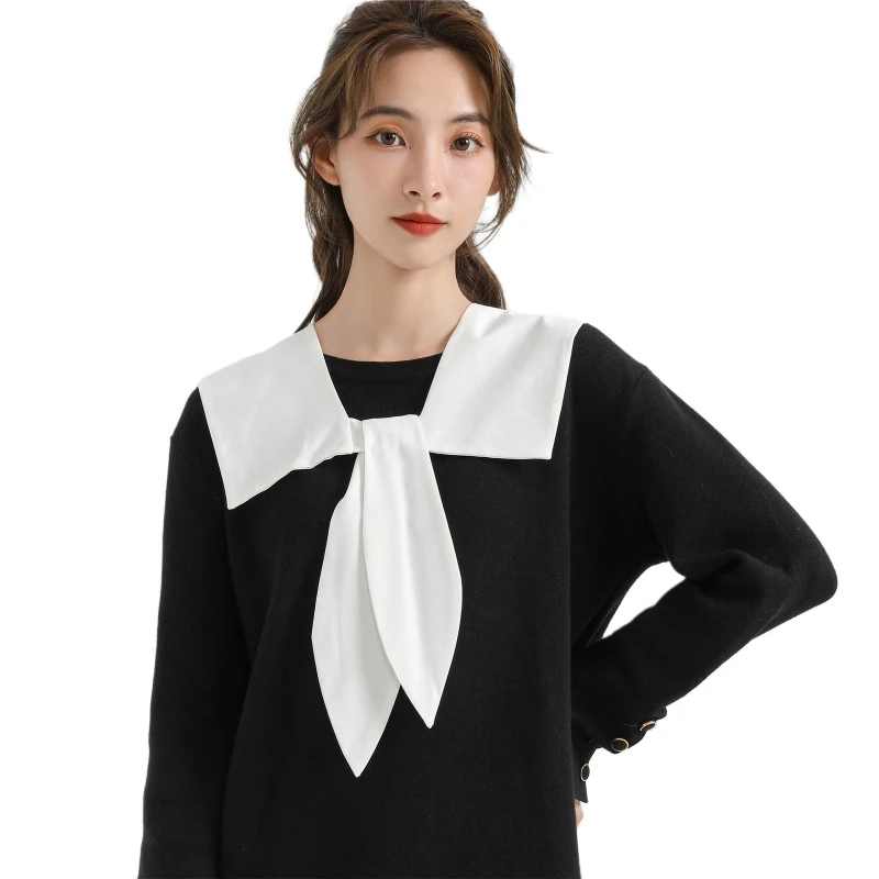 

False Collar Shawl Detachable Collar Sweater Collar Decorative Neckerchief