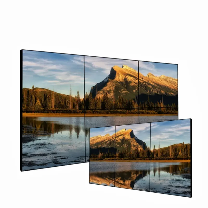 Оптовая продажа размер на заказ 46 49 55 дюймов внутренний 3x3 2x4 сращивающийся экран 3