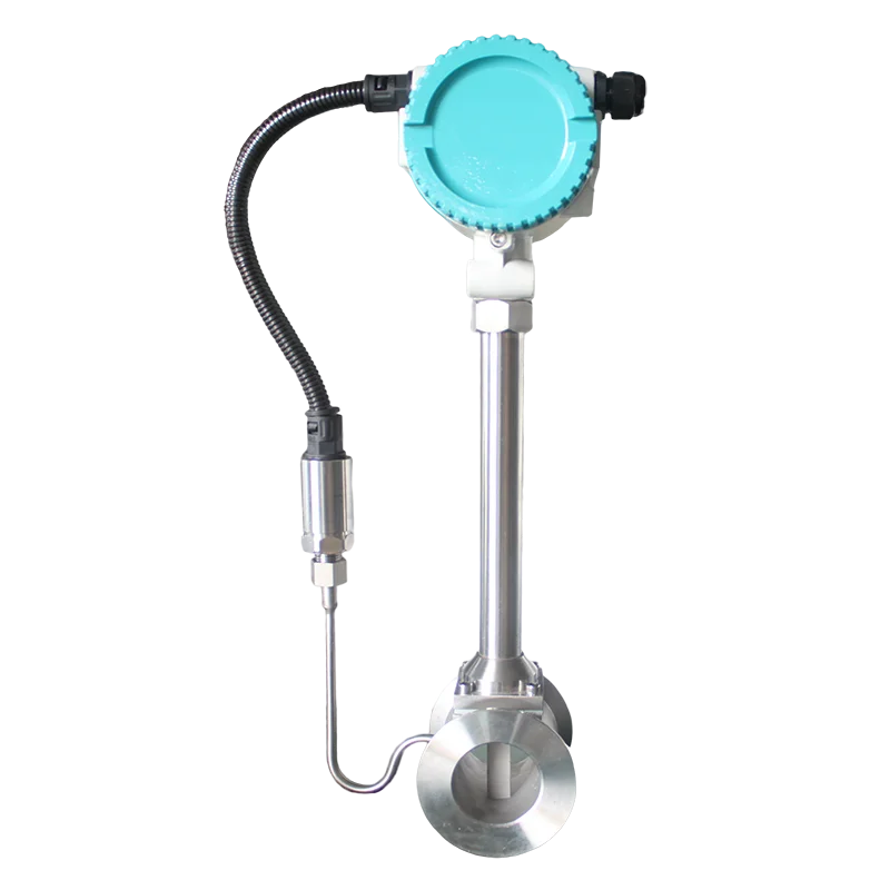 RS485 4-20mA воздушный паровой вихревой расходомер с температурной компенсацией и