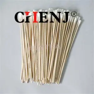 

Wholesale 100pcs 15mm Chemistry Lab Cotton Swabs Tools School Accessories Disposable Wood Stick Buds Tip For Medical Cure