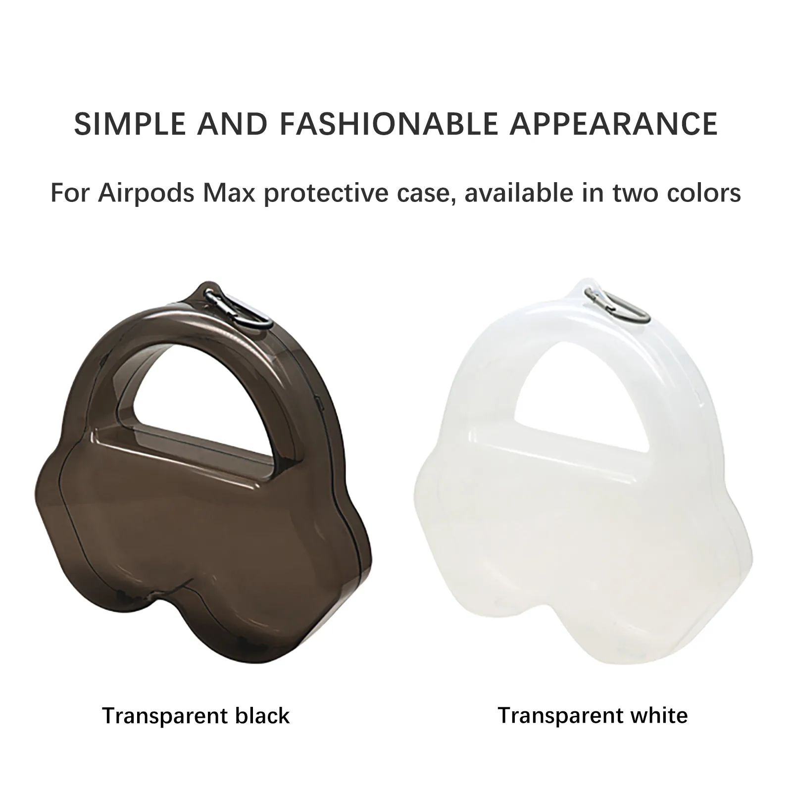 

Водонепроницаемая прозрачная сумка для хранения Airpods Max, защитный чехол из ТПУ для переноски, чехол для беспроводной гарнитуры Airpods, 1 шт.