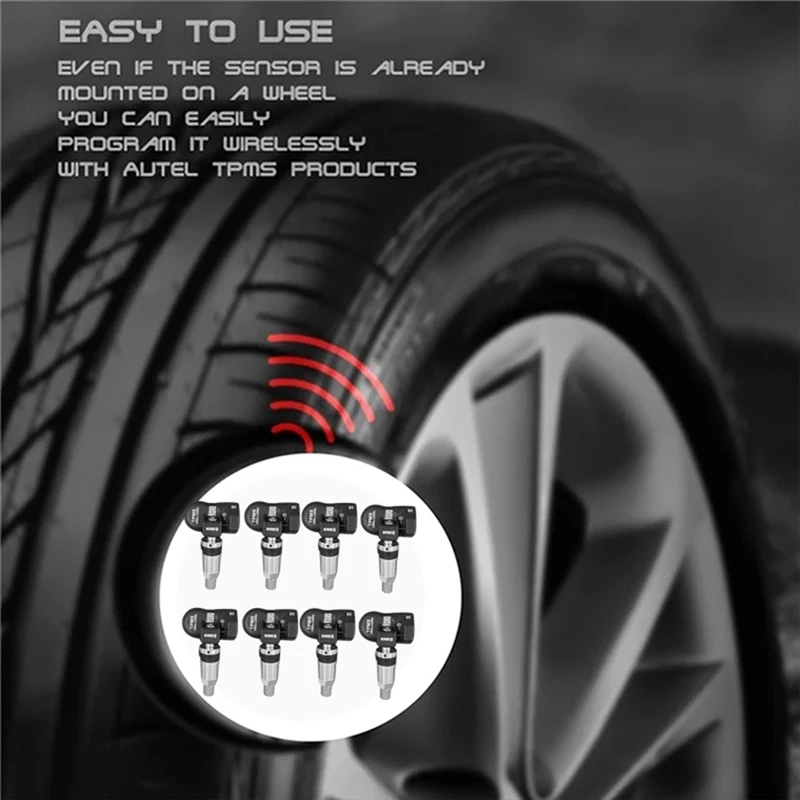 10 шт. TPMS датчик давления в шинах программируемый для Autel Tool TS408 TS508 ITS600 315 МГц + 433 2 1 MX