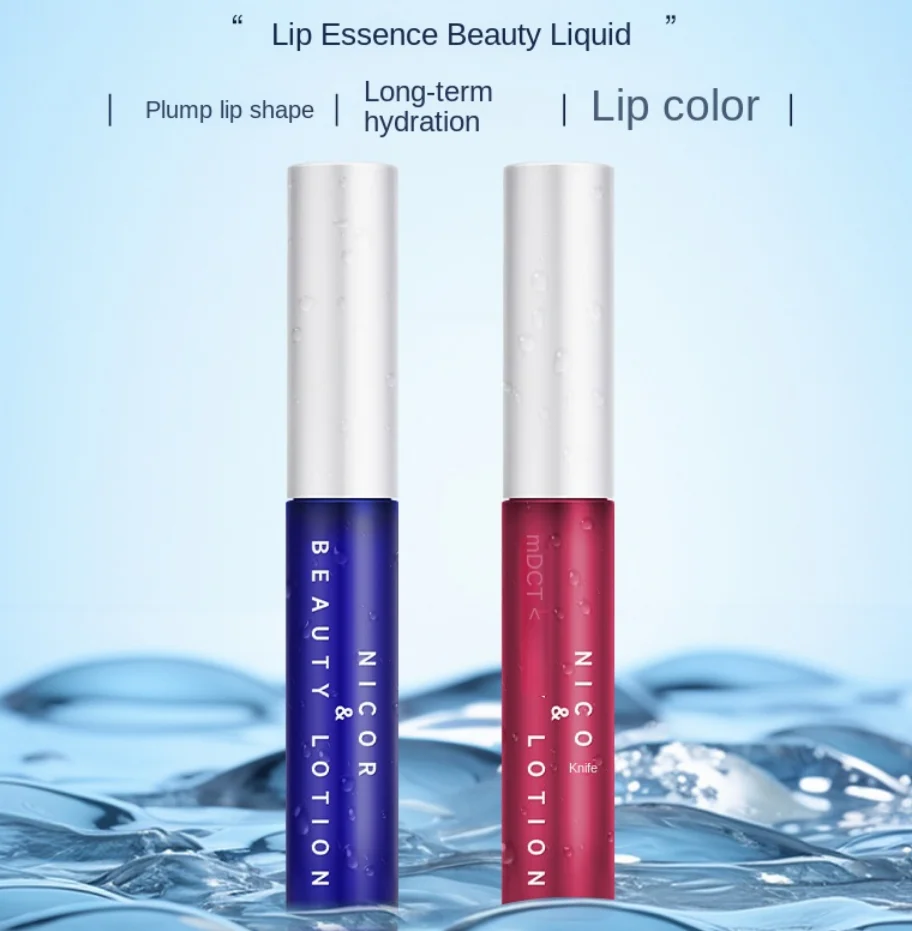 Жидкий бальзам для губ Blue &amp Red