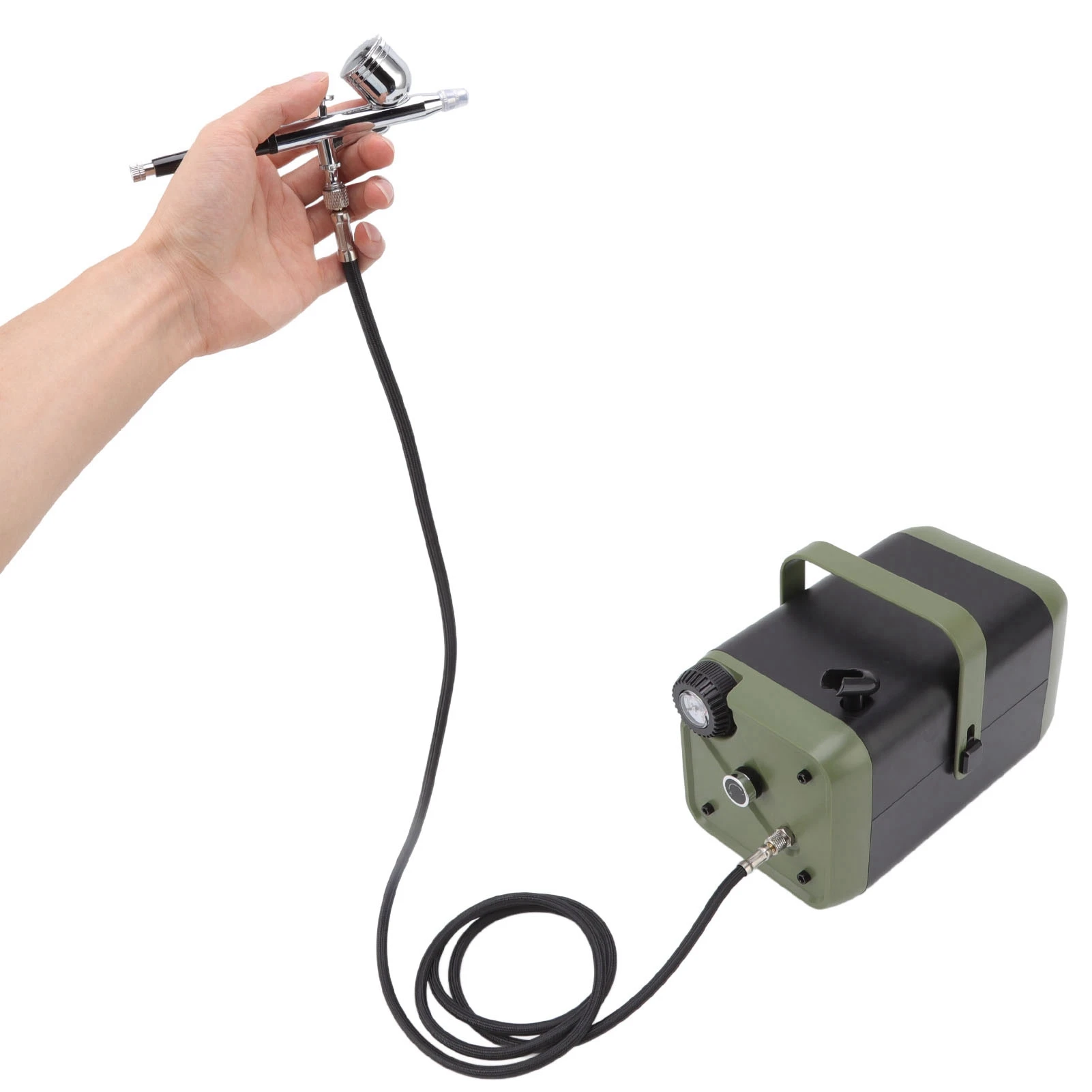 Комплект профессиональной системы аэрографии Мощная регулировка Безмасляный