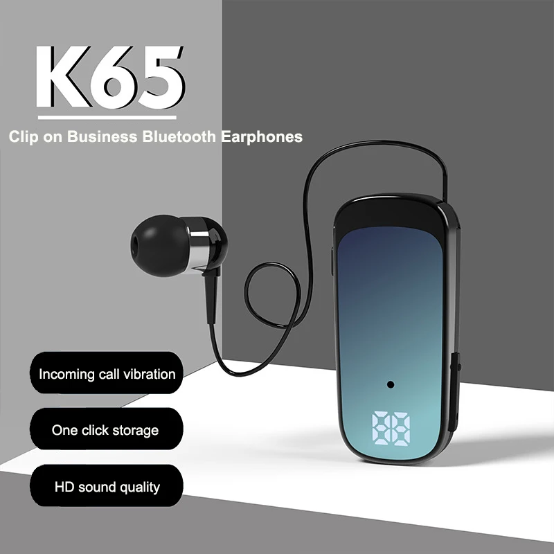 Беспроводные наушники K65 Lavalier для бизнес-звонков/музыки