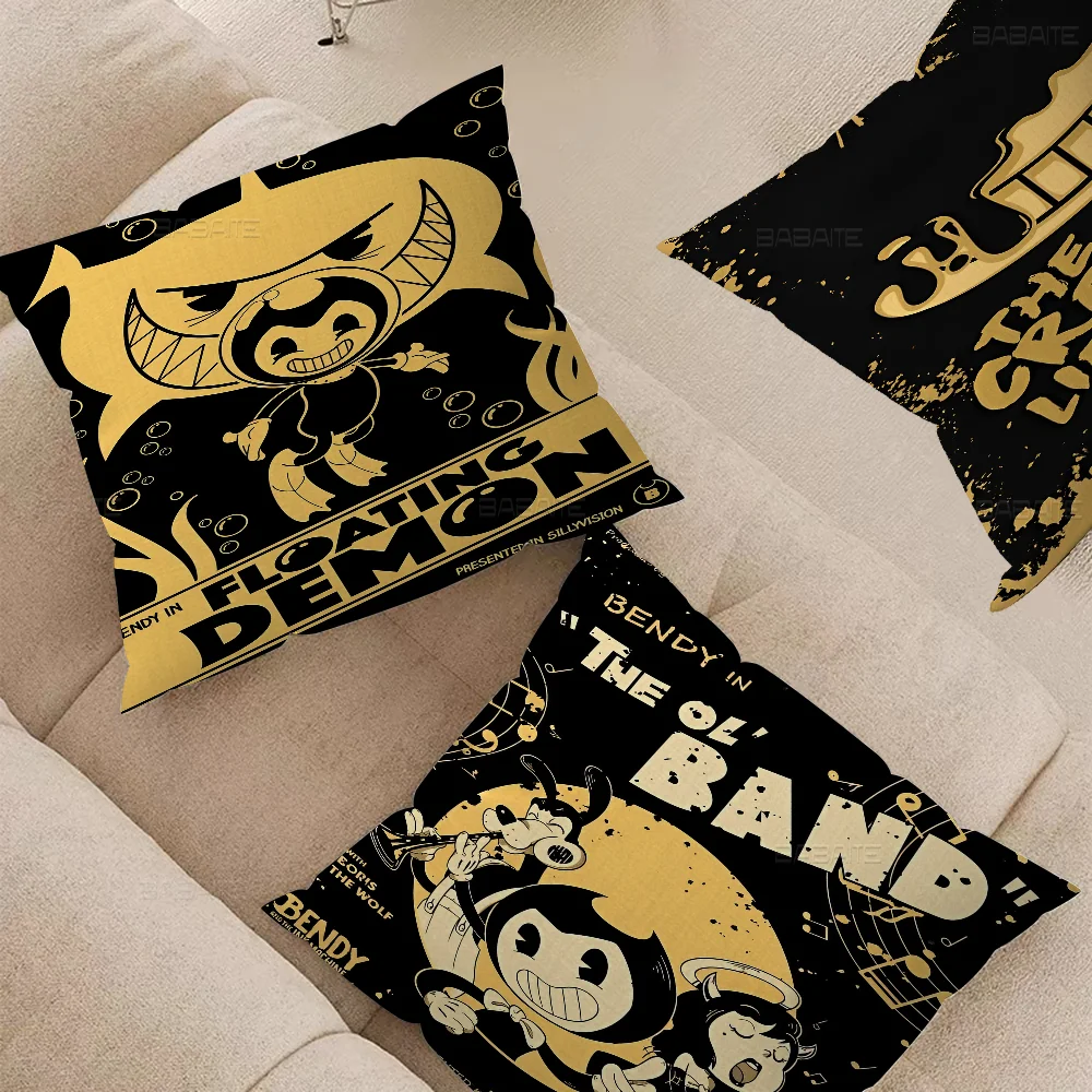 B-Bendy A-And The L-Ink M-Machine Stitch Lucky Dragon наволочка для дивана чехол подушки украшение дома