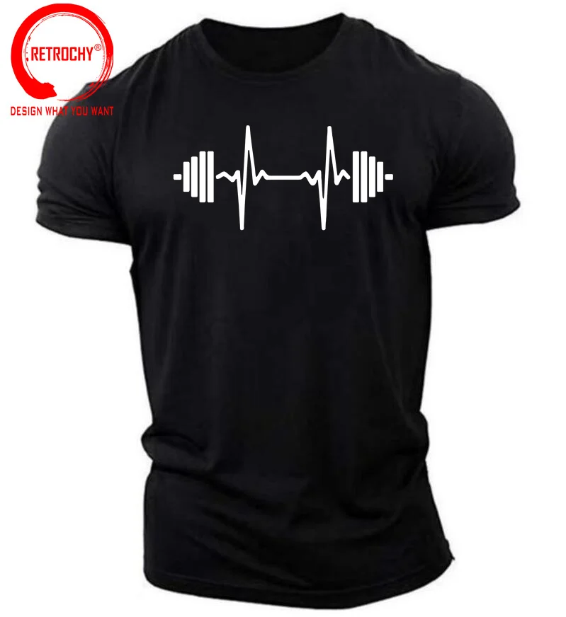 Спортивная футболка для бодибилдинга мужские свободные топы одежда мужская Y2k