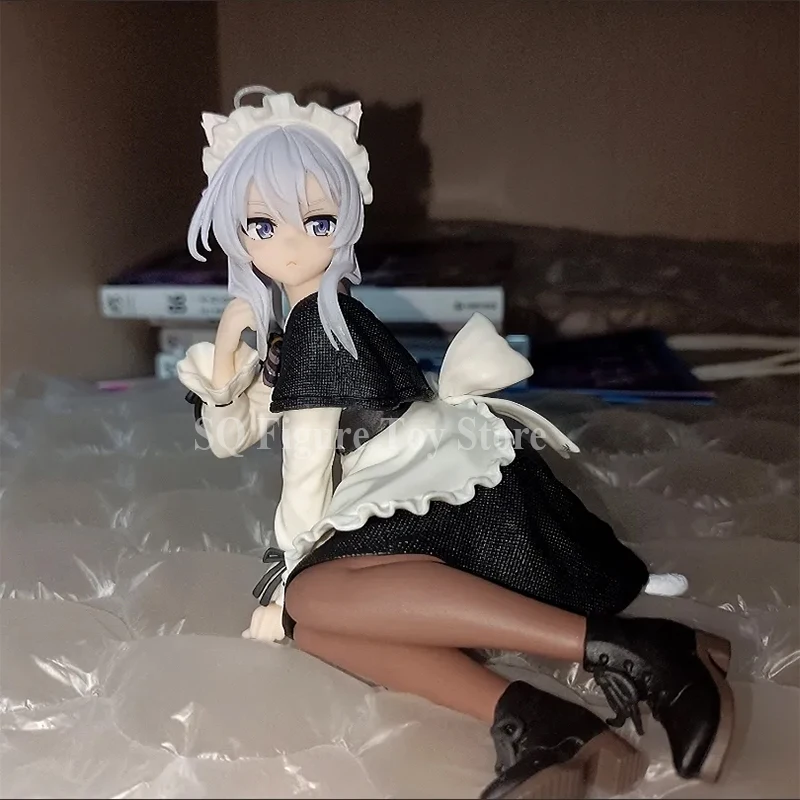 Оригинальная настольная милая фигурка Taito Wandering Witch: The Journey Of Elaina горничной Cat Ver
