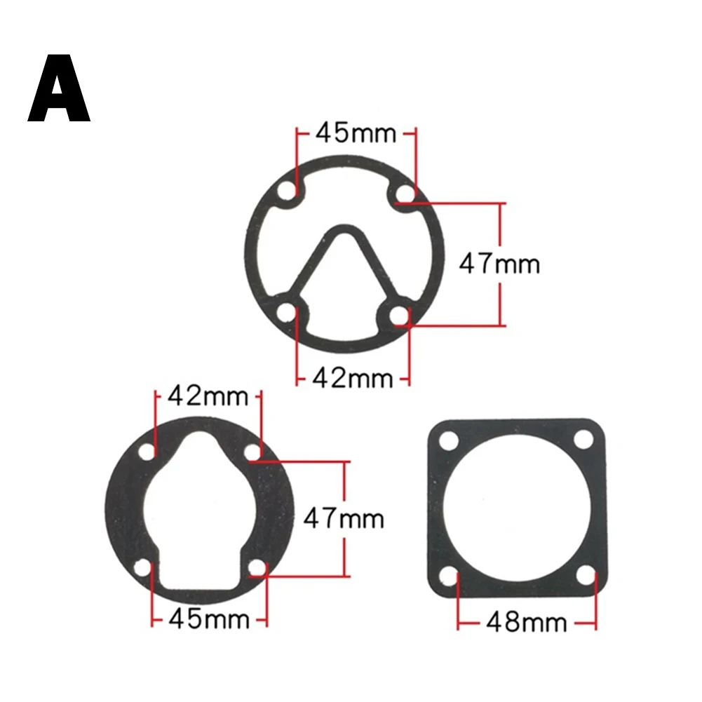 

Air Compressor Fitting Paper O-Ring Valve Gasket 3 In 1 Air Compressor Cylinder Head Base Valve Plate Gaskets Washers Tool Set