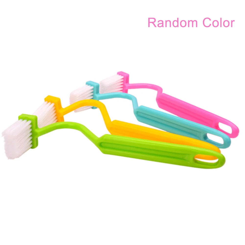 

4pcs Corner Random Color Toilet Brush Scrubber S-Shaped Accessories Curved Bathroom Cleaning Tool Kitchen Ergonomic Hanging Hole