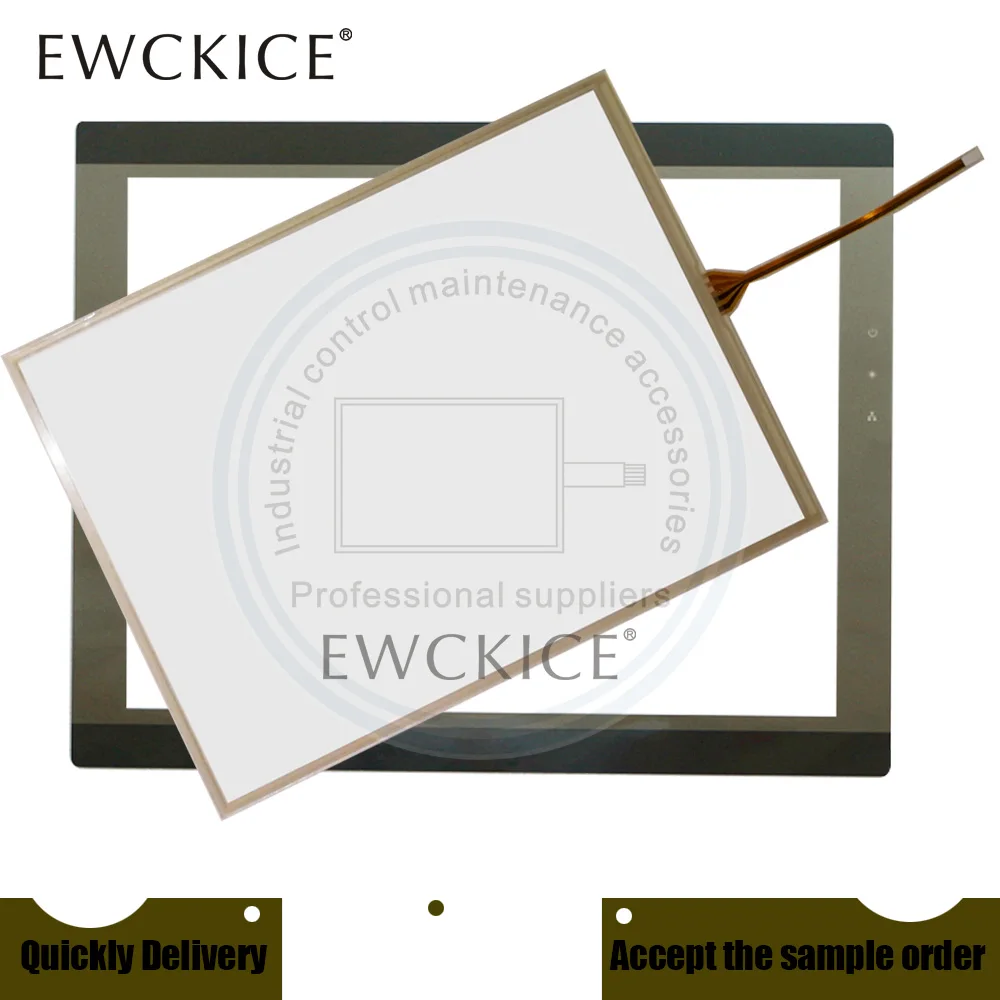 Enlarge NEW MT8150iE MT8150iE1WV MT8150X HMI PLC Touch screen AND Front label Touch panel AND Frontlabel